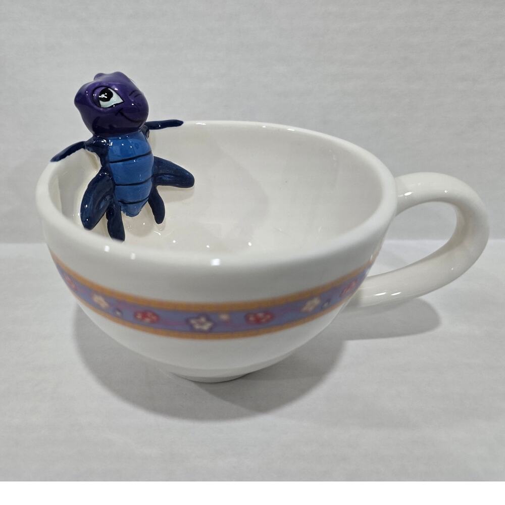 Disney Mulan Cri-Kee Sculpted Teacup Vandor Rare HTF 8 oz Ceramic